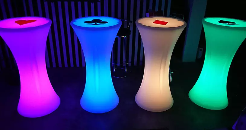 Como funciona uma festa estilo cassino