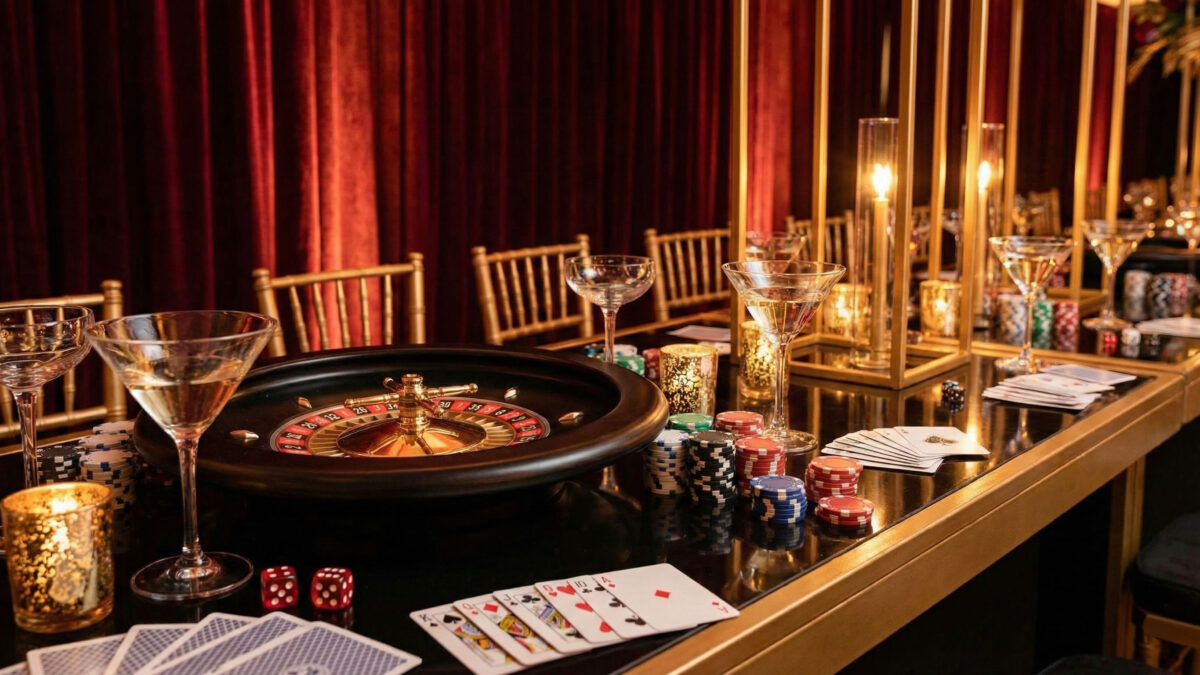 Decoração Tema Cassino