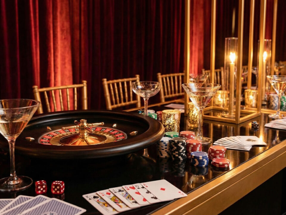 Decoração Tema Cassino