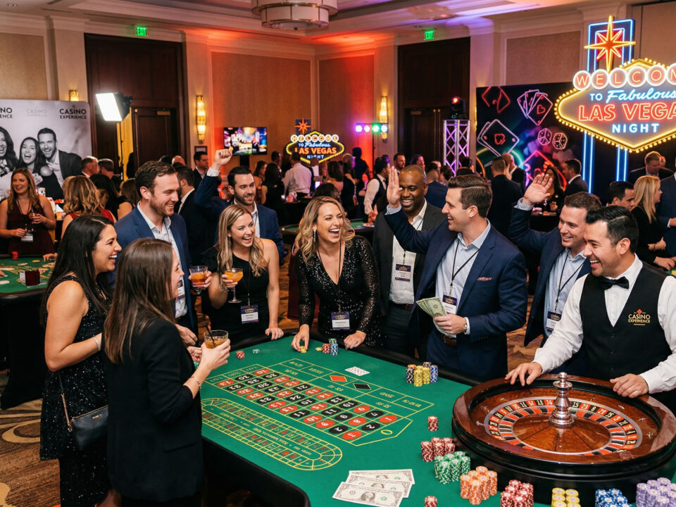 Tema Las Vegas para Eventos Corporativos