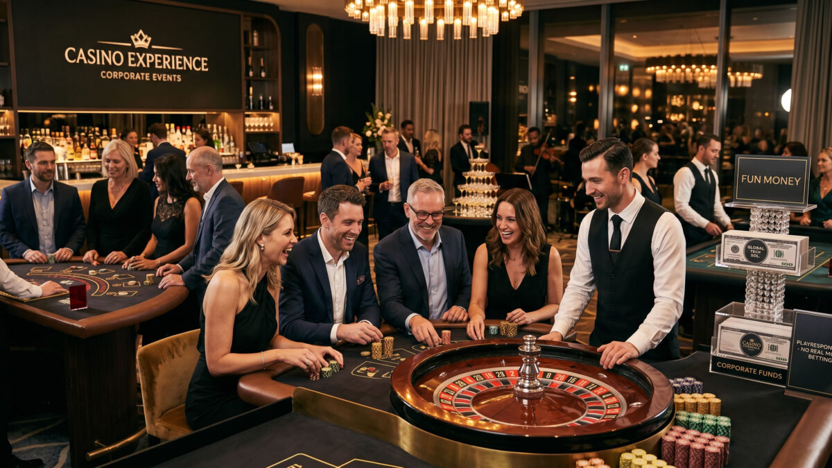 Entretenimento de Luxo para Eventos: Como o Casino Experience Transforma Sua Celebração