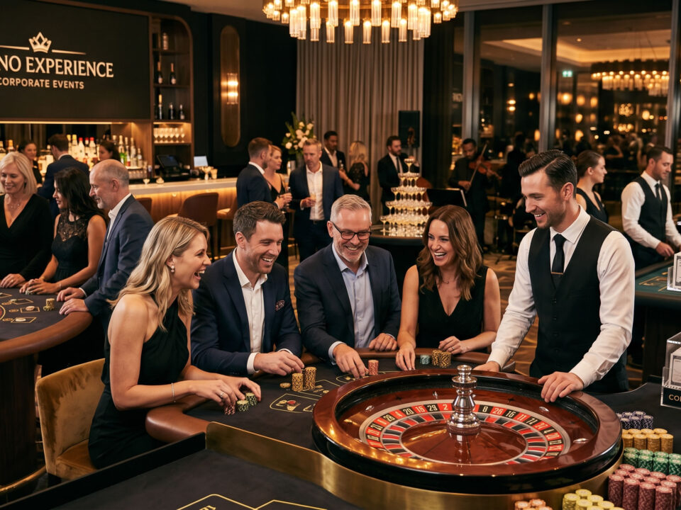 Entretenimento de Luxo para Eventos: Como o Casino Experience Transforma Sua Celebração